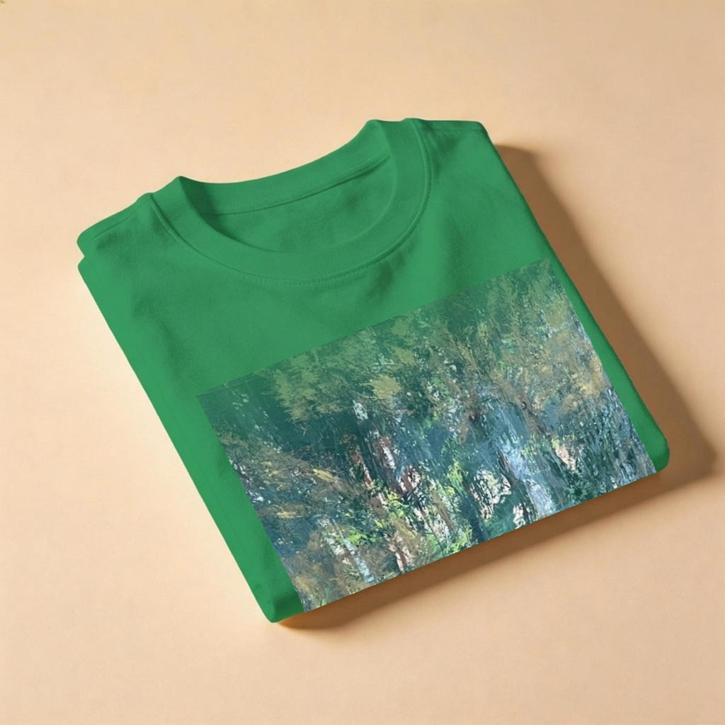 Dark Forest — Feathered Fade Classic Tee