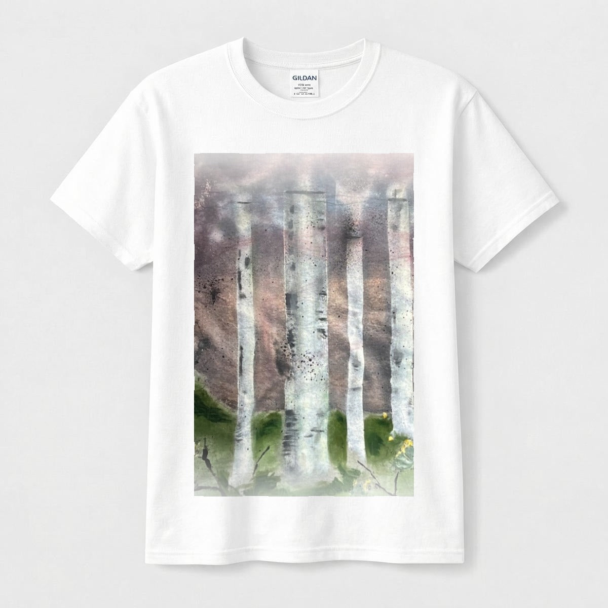 Birch Moonrise — Feathered Fade Classic Tee