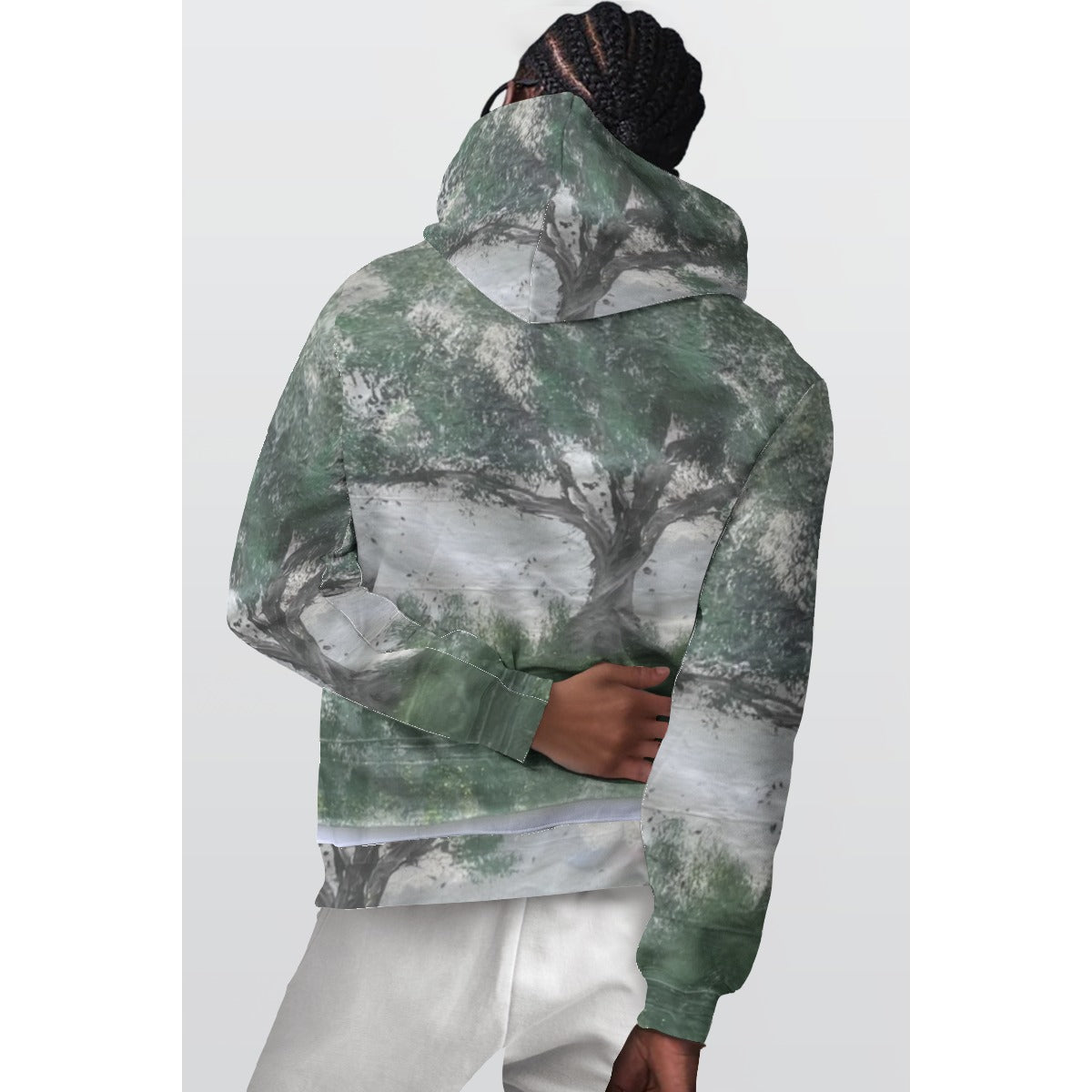 Tree Dropcloth — All-Over Print Hoodie