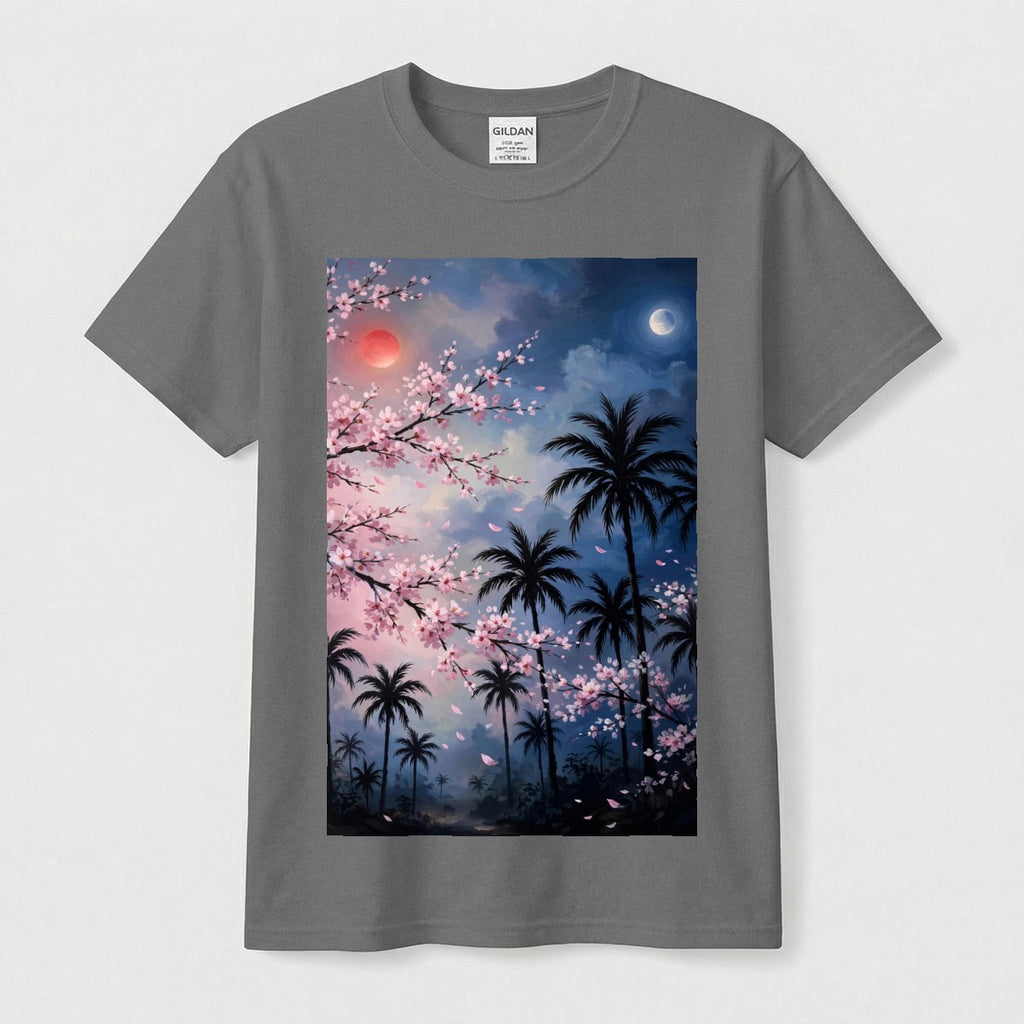 Blossom Palms (AI-Assisted Remix) — Palms Remix Men's Classic Tee