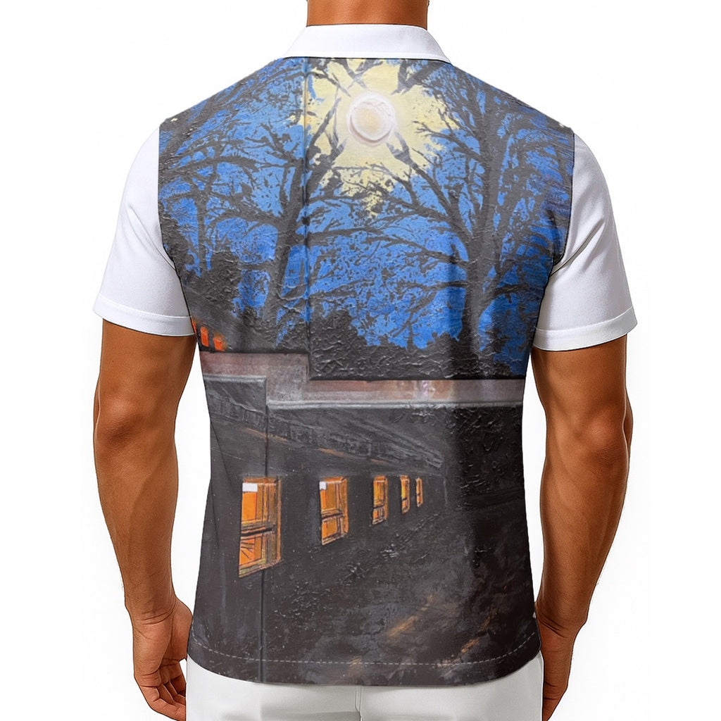 Midnight Station Men's Hawaiian Shirt
