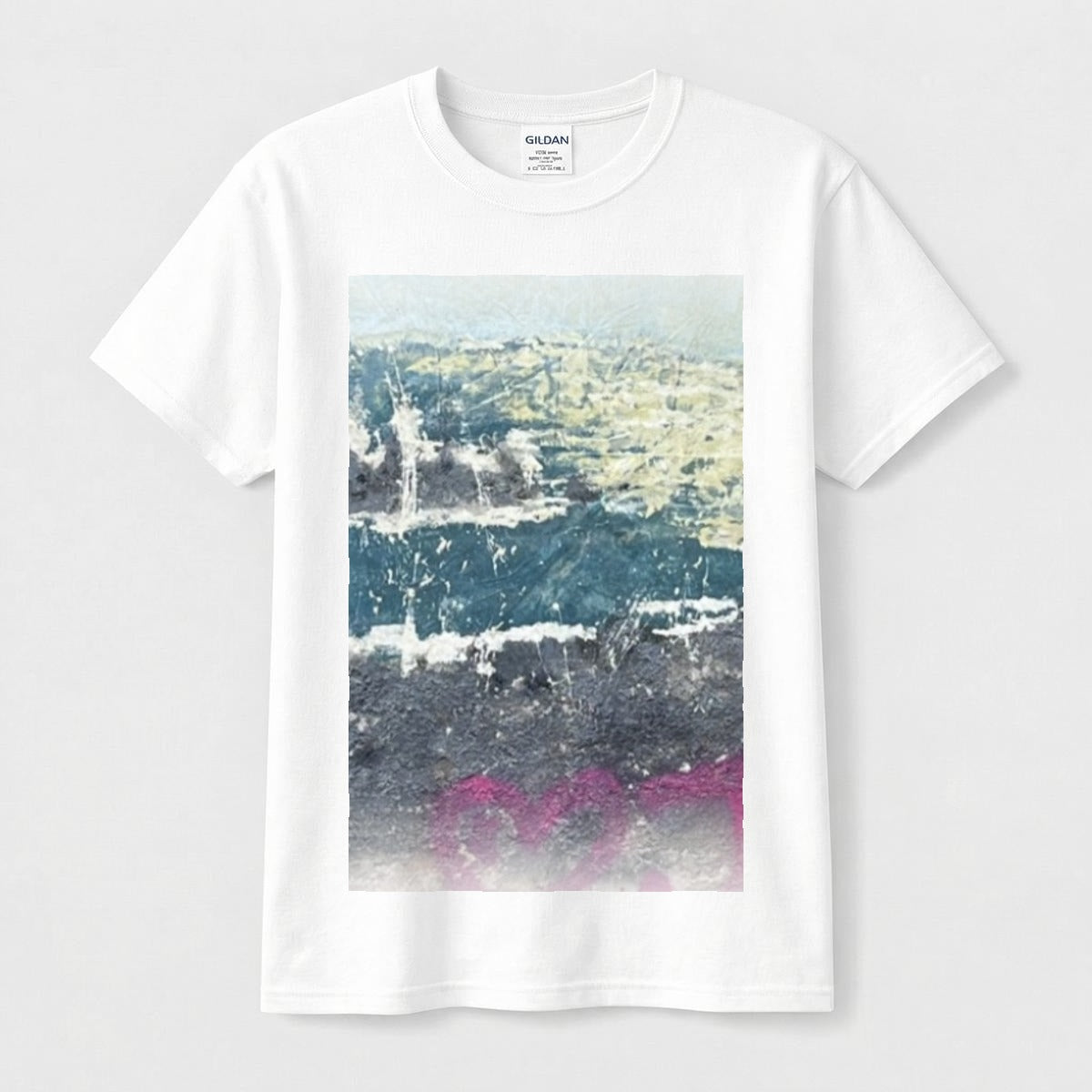 Foam and Stone — Feathered Fade Classic Tee