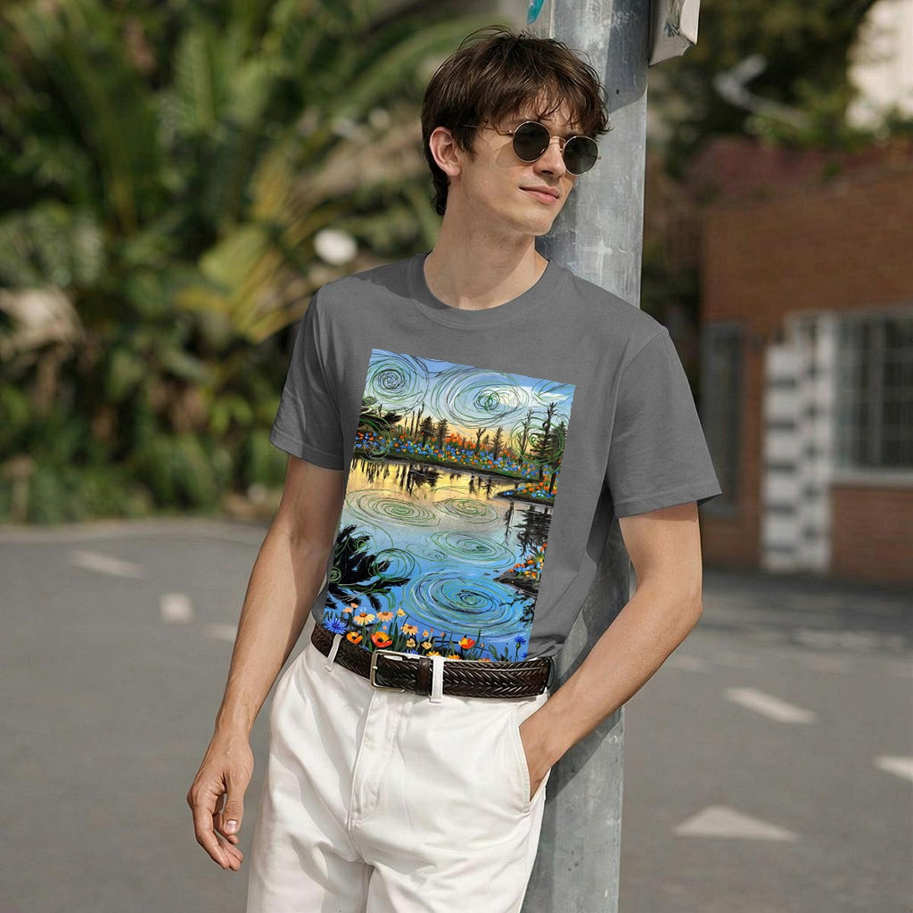 Wild Scribble (AI-Assisted Remix) — Scribble Remix Men's Classic Tee