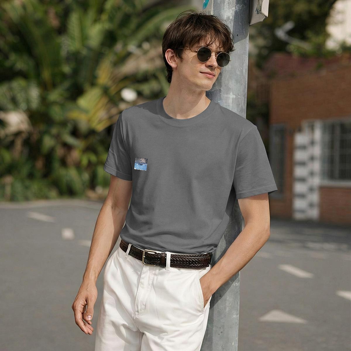 Ocean Waves — Wave Art Men's Classic Tee