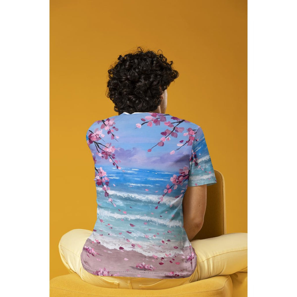 Pink Tide (AI-Assisted Remix) — Tide Remix All-Over Print Tee