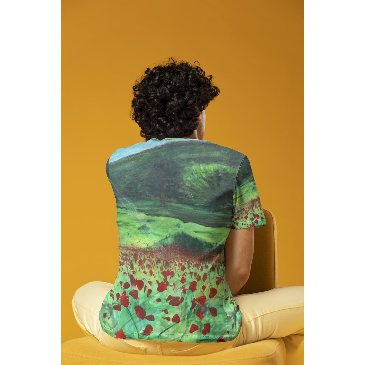 Poppy Field — All-Over Print Tee