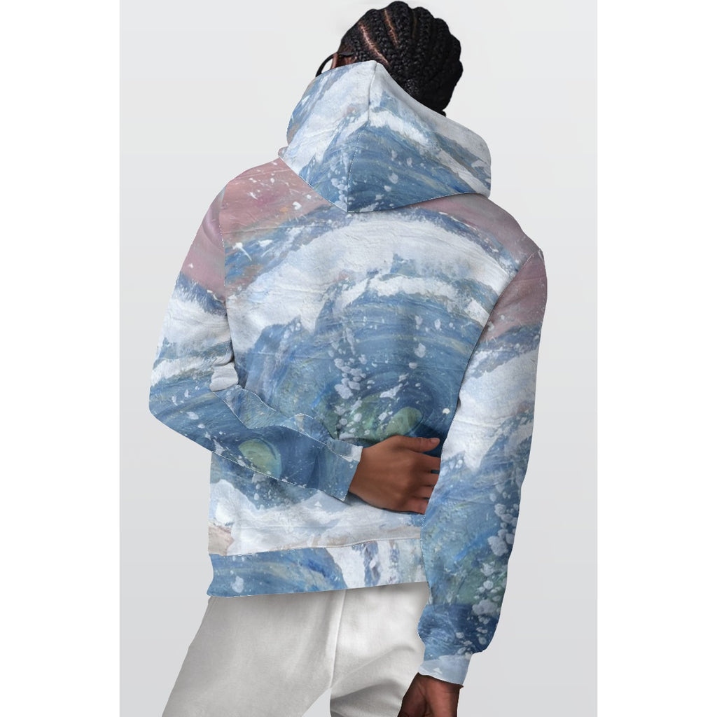 Wave Barrel — All-Over Print Hoodie