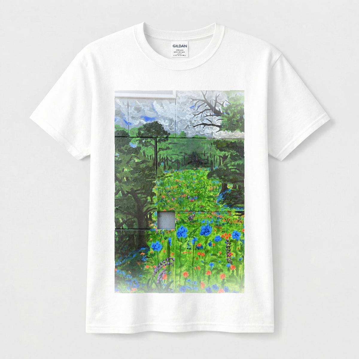 Wildflower Forest — Feathered Fade Classic Tee