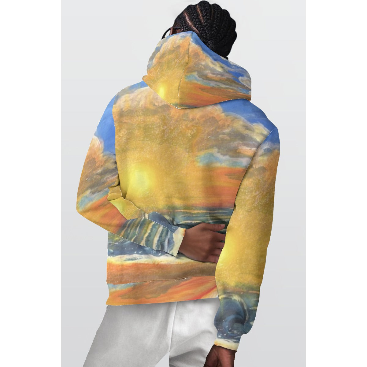 Sunset Breakers — All-Over Print Hoodie