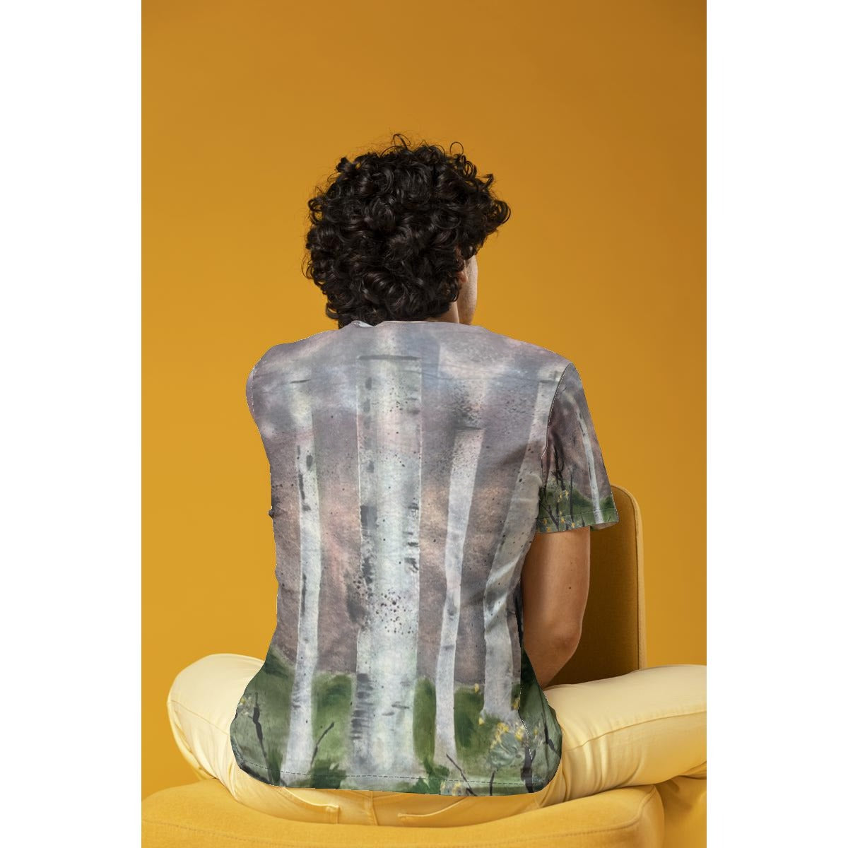 Birch Moonrise — All-Over Print Tee