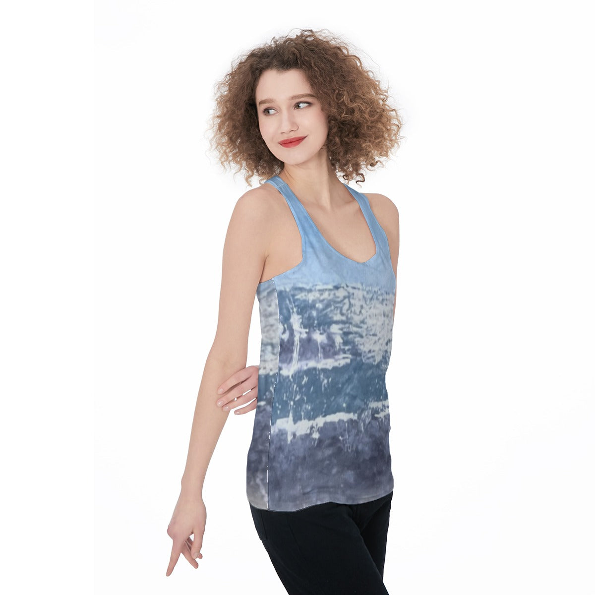Plain Ocean — All-Over Print Tank