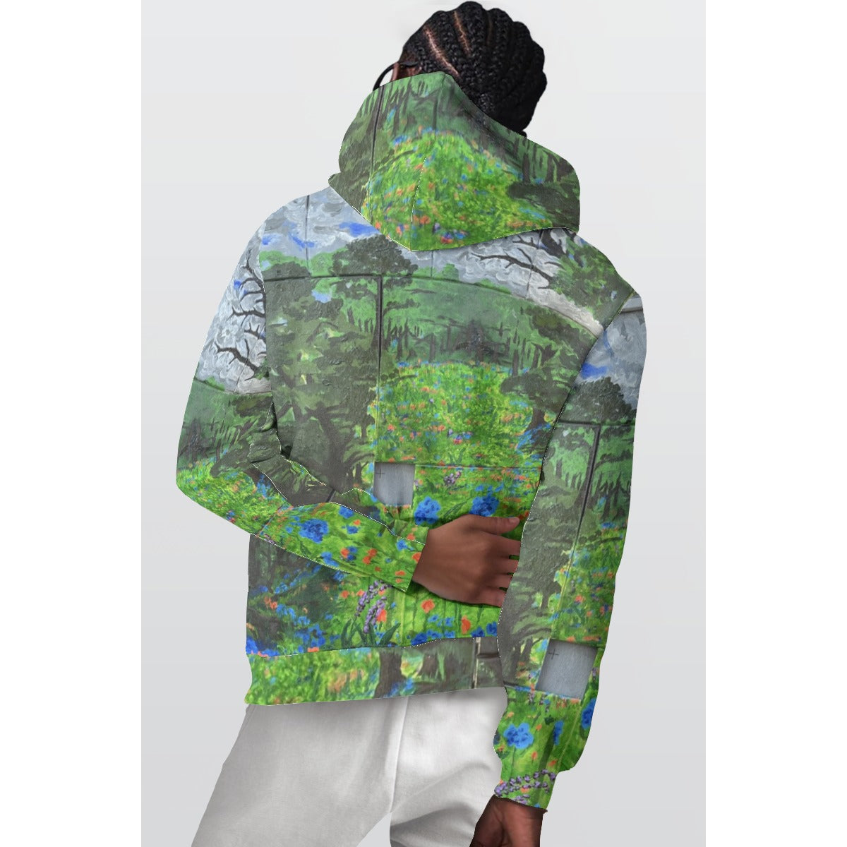 Wildflower Forest — All-Over Print Hoodie