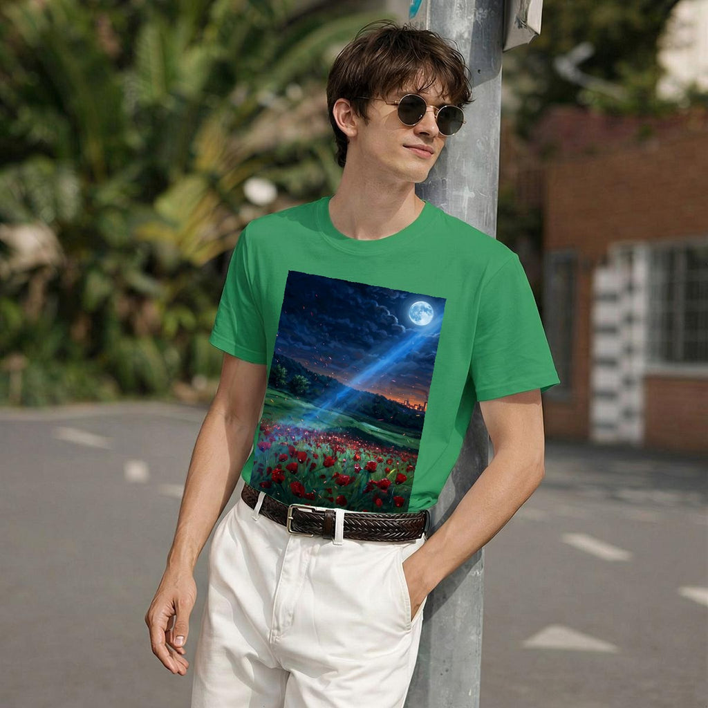 Poppy Moonrise (AI-Assisted Remix) — Moonrise Remix Men's Classic Tee