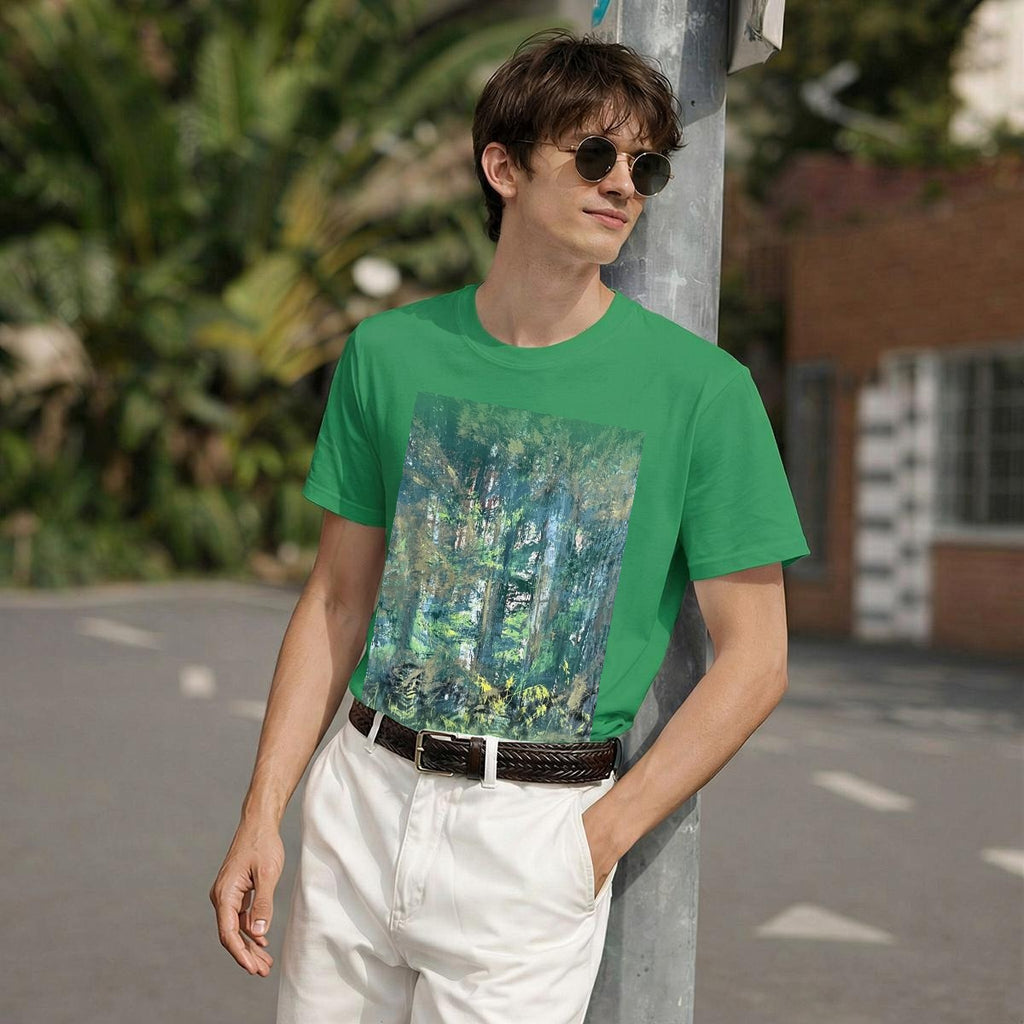Dark Forest — Feathered Fade Classic Tee