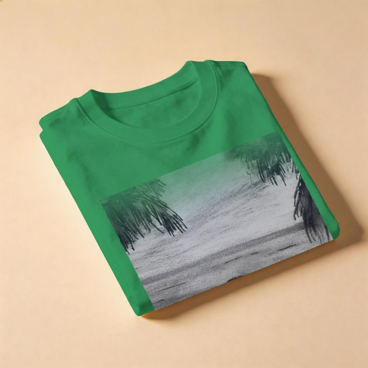 Coop by the Ocean — Feathered Fade Classic Tee
