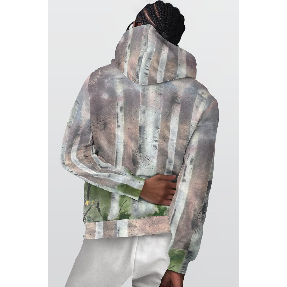 Birch Moonrise — All-Over Print Hoodie