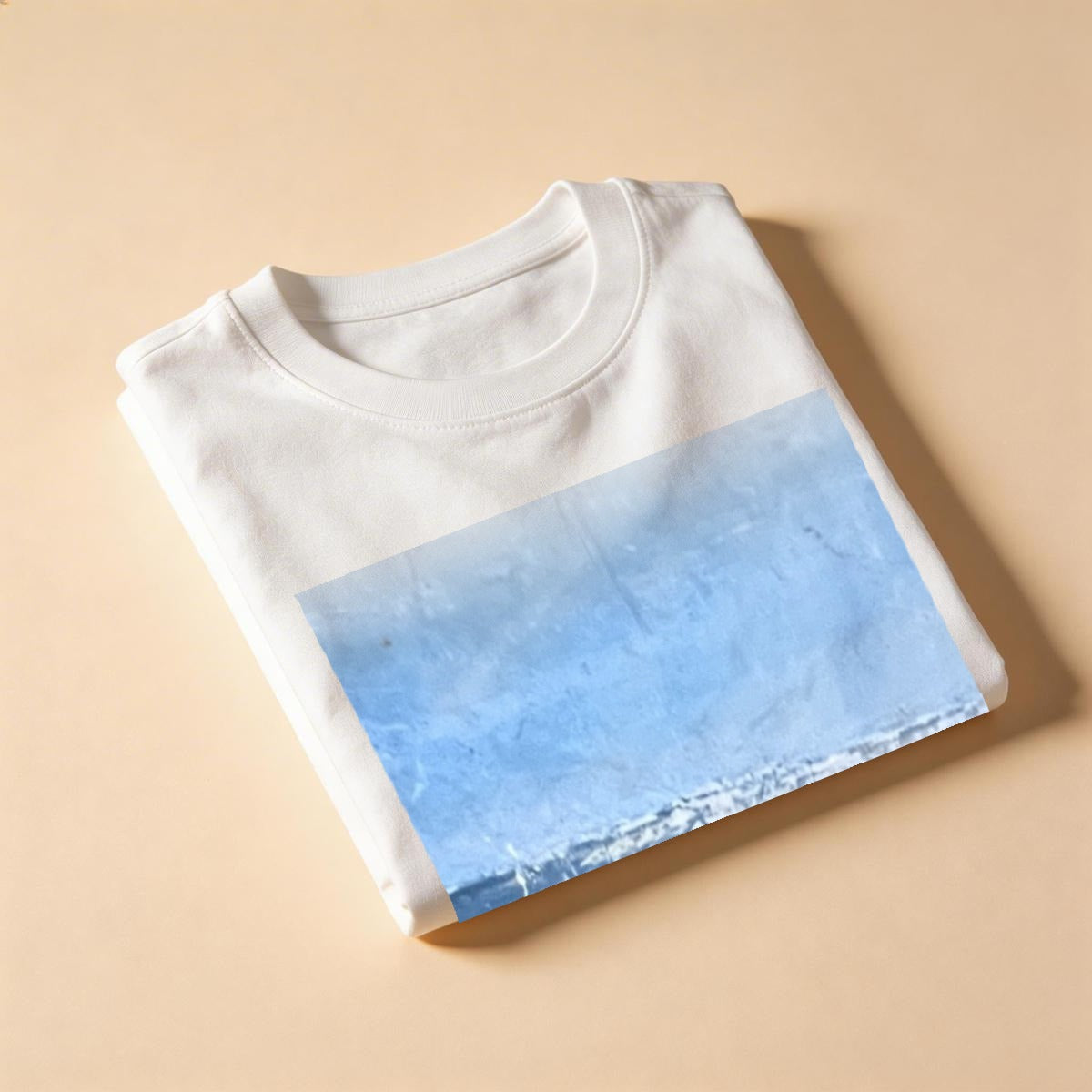 Plain Ocean — Feathered Fade Classic Tee