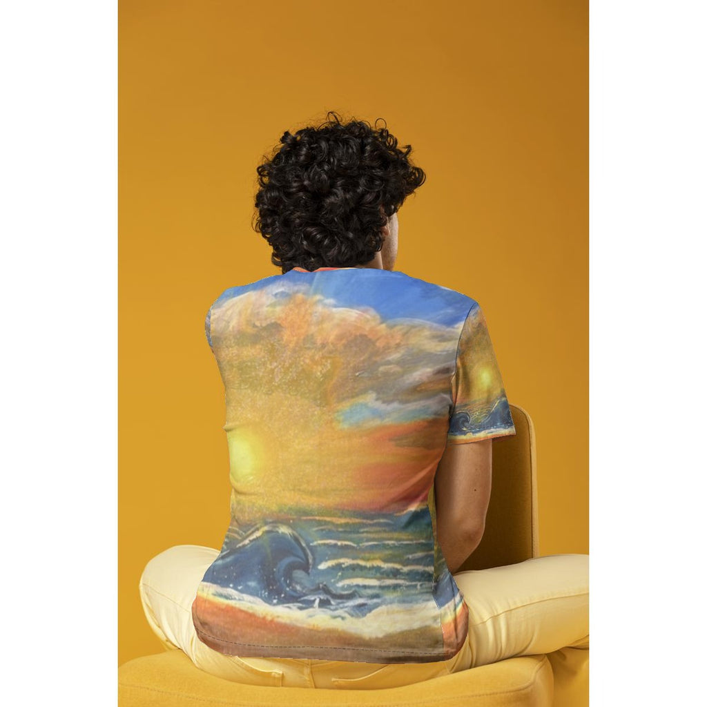 Sunset Breakers — All-Over Print Tee