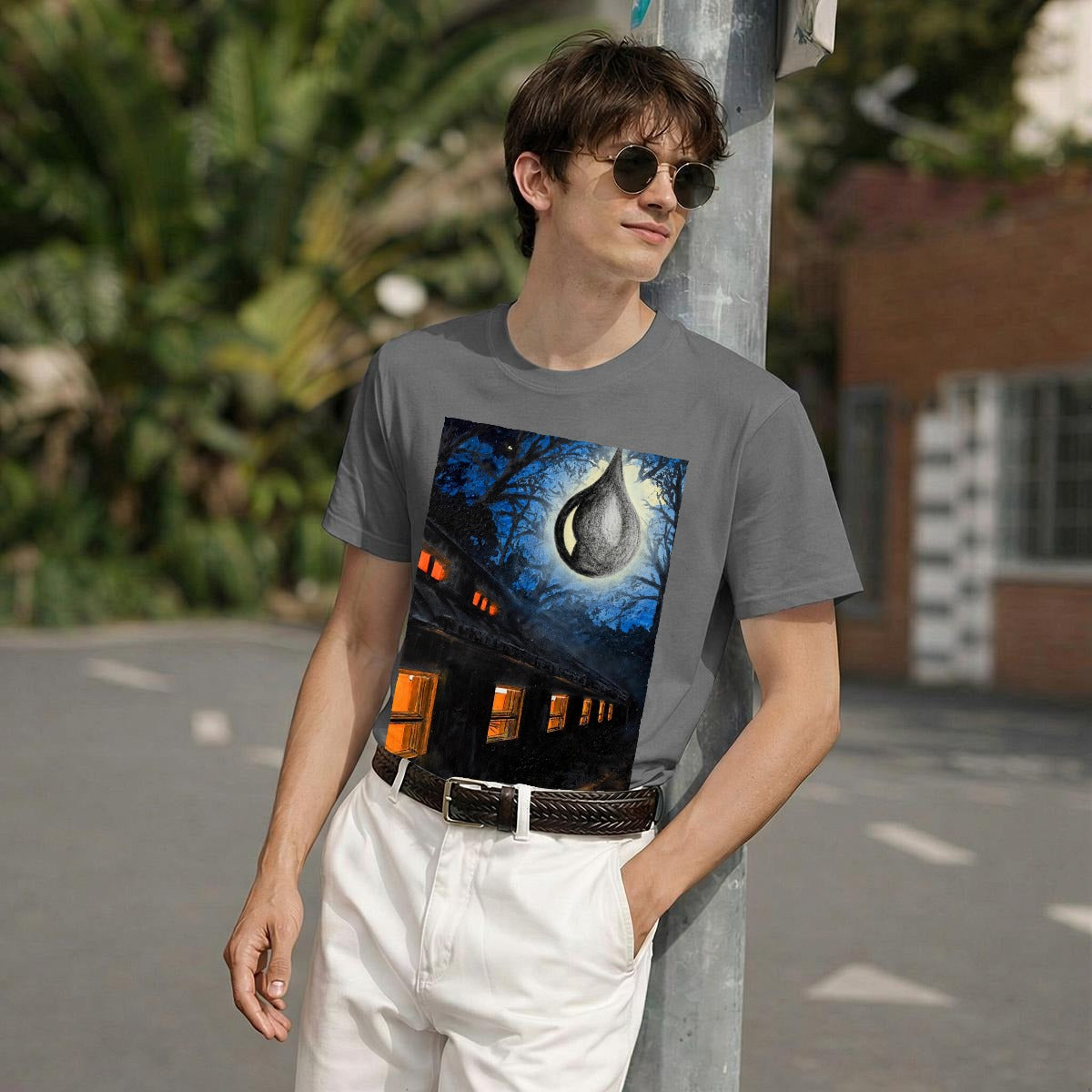 Midnight Tear (AI-Assisted Remix) — Tear Remix Men's Classic Tee