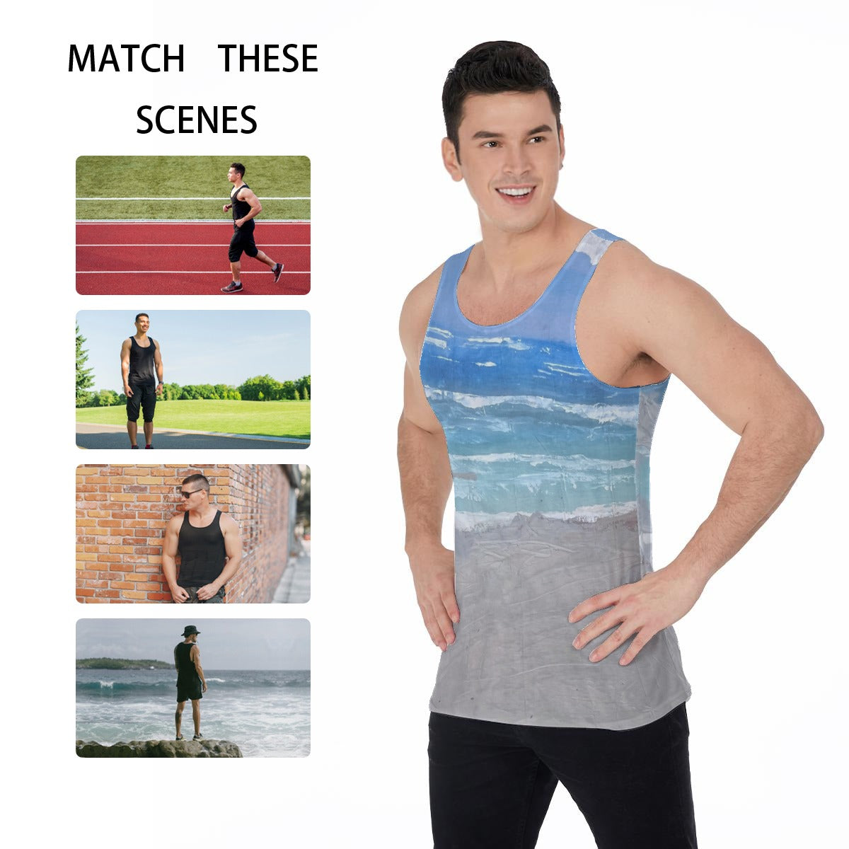 Infinity Pool — All-Over Print Tank