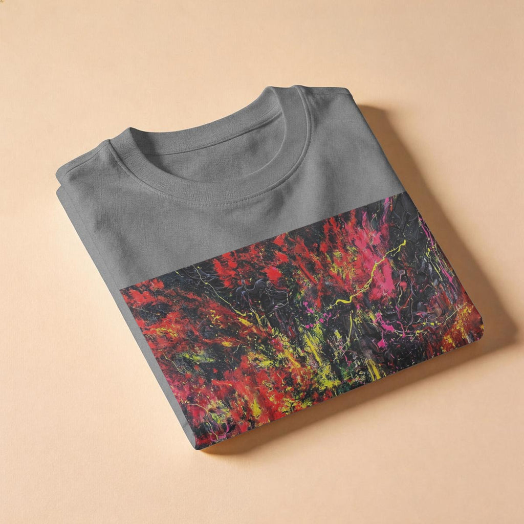 Scarlet Static (AI-Assisted Remix) — Static Remix Men's Classic Tee
