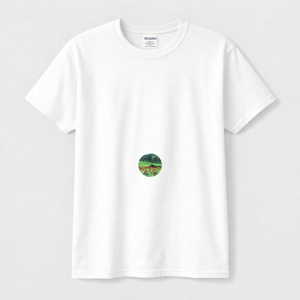 Poppy Field — Circle Logo Classic Tee
