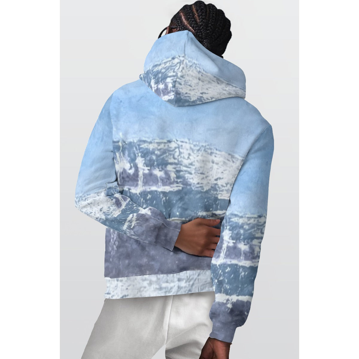 Plain Ocean — All-Over Print Hoodie