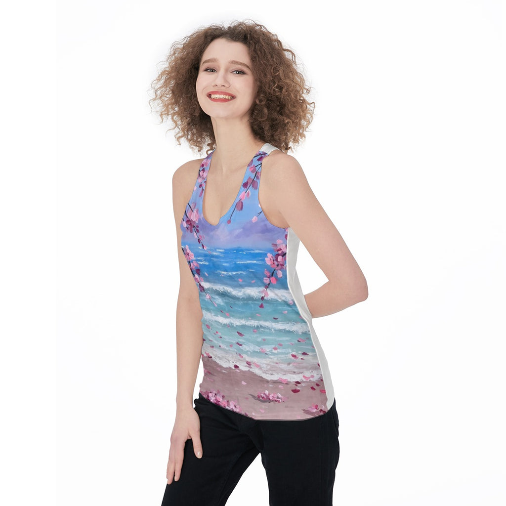 Pink Tide (AI-Assisted Remix) — Tide Remix Women's Racerback Tank