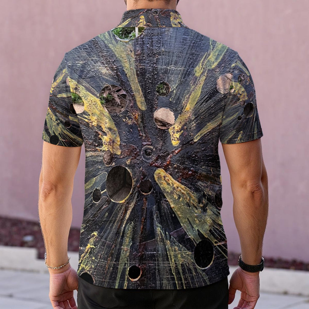 Splash and Burn — Men's Polo Shirt