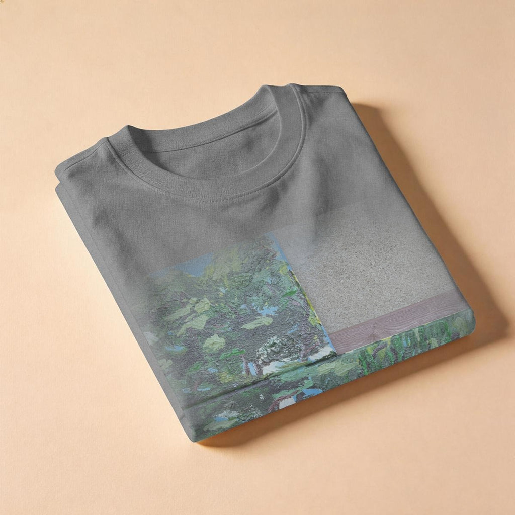 Forest Dots — Feathered Fade Classic Tee