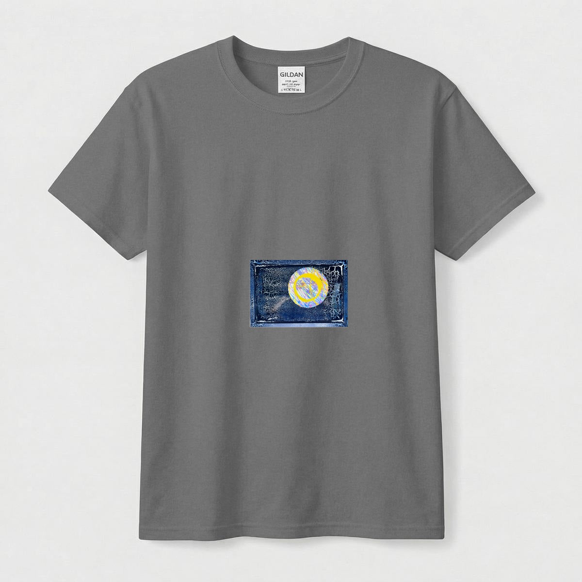 Blue Abstract — Abstract Sun Men's Classic Tee