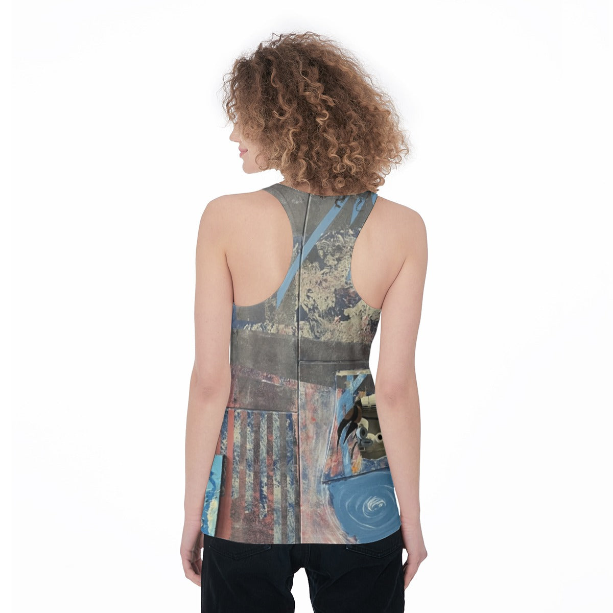Four Panel Collage — All-Over Print Tank