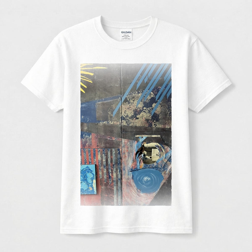 Four Panel Collage — Feathered Fade Classic Tee