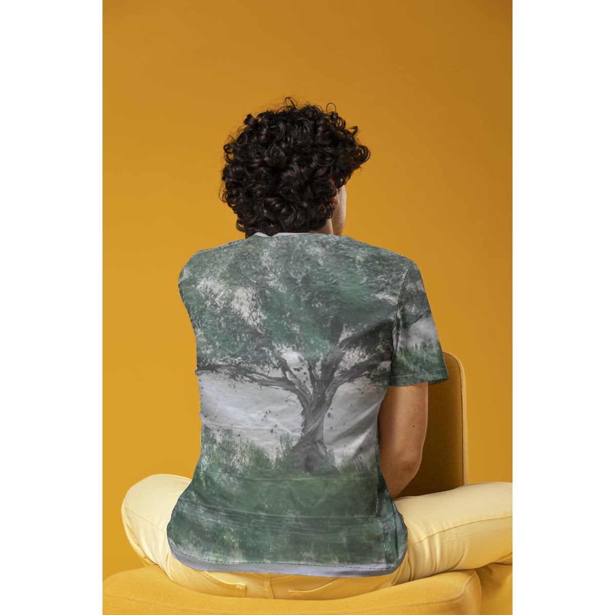 Tree Dropcloth — All-Over Print Tee