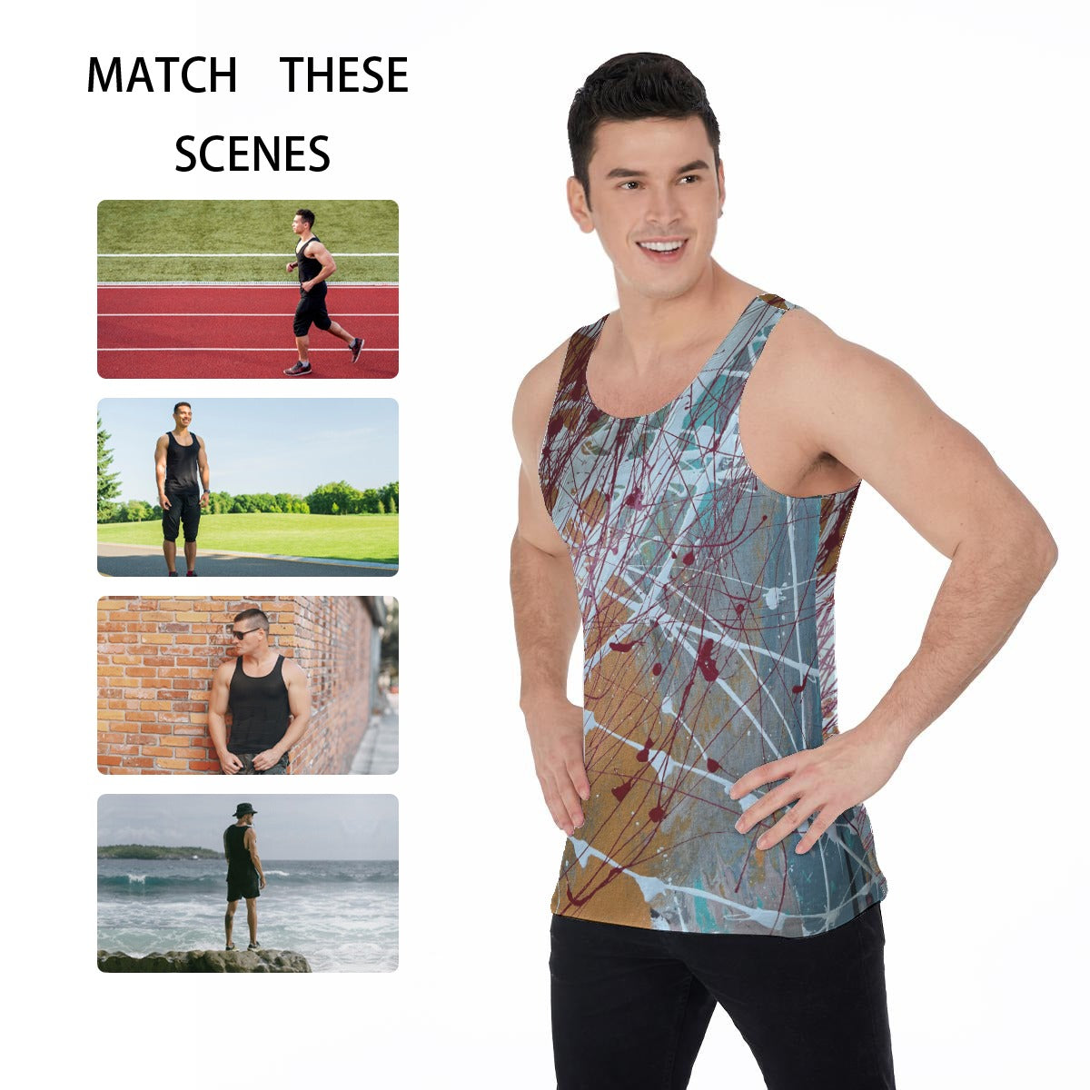 Chaos by Design — All-Over Print Tank