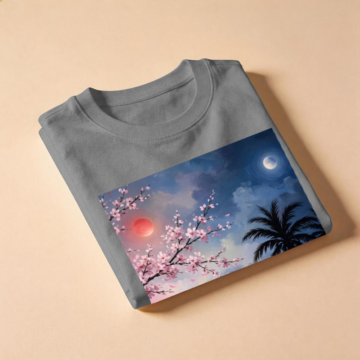 Blossom Palms (AI-Assisted Remix) — Palms Remix Men's Classic Tee