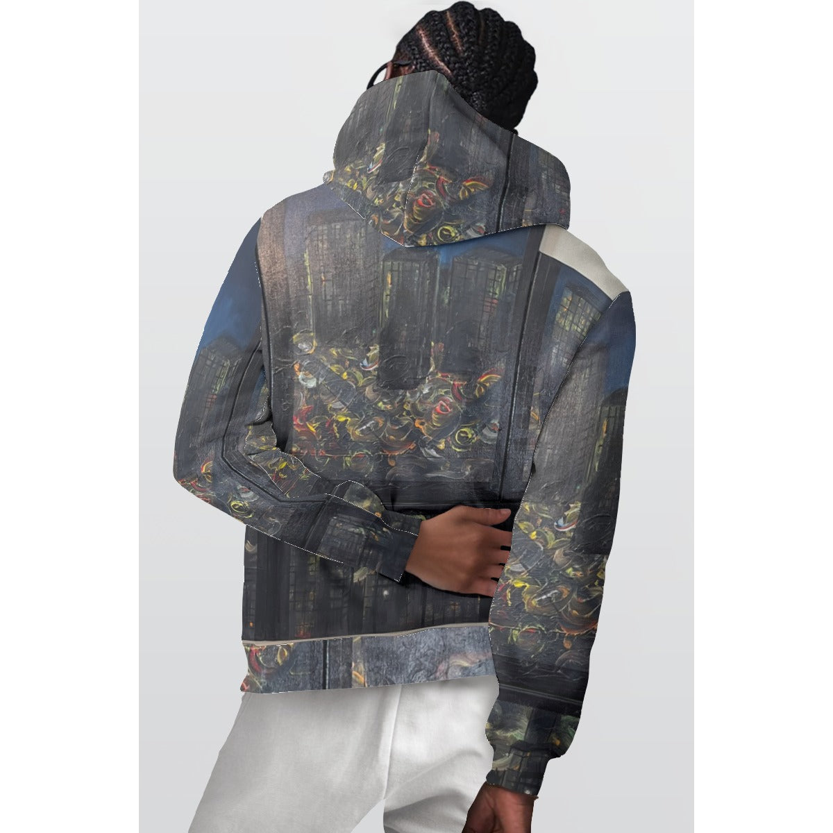 City Don't Sleep — All-Over Print Hoodie