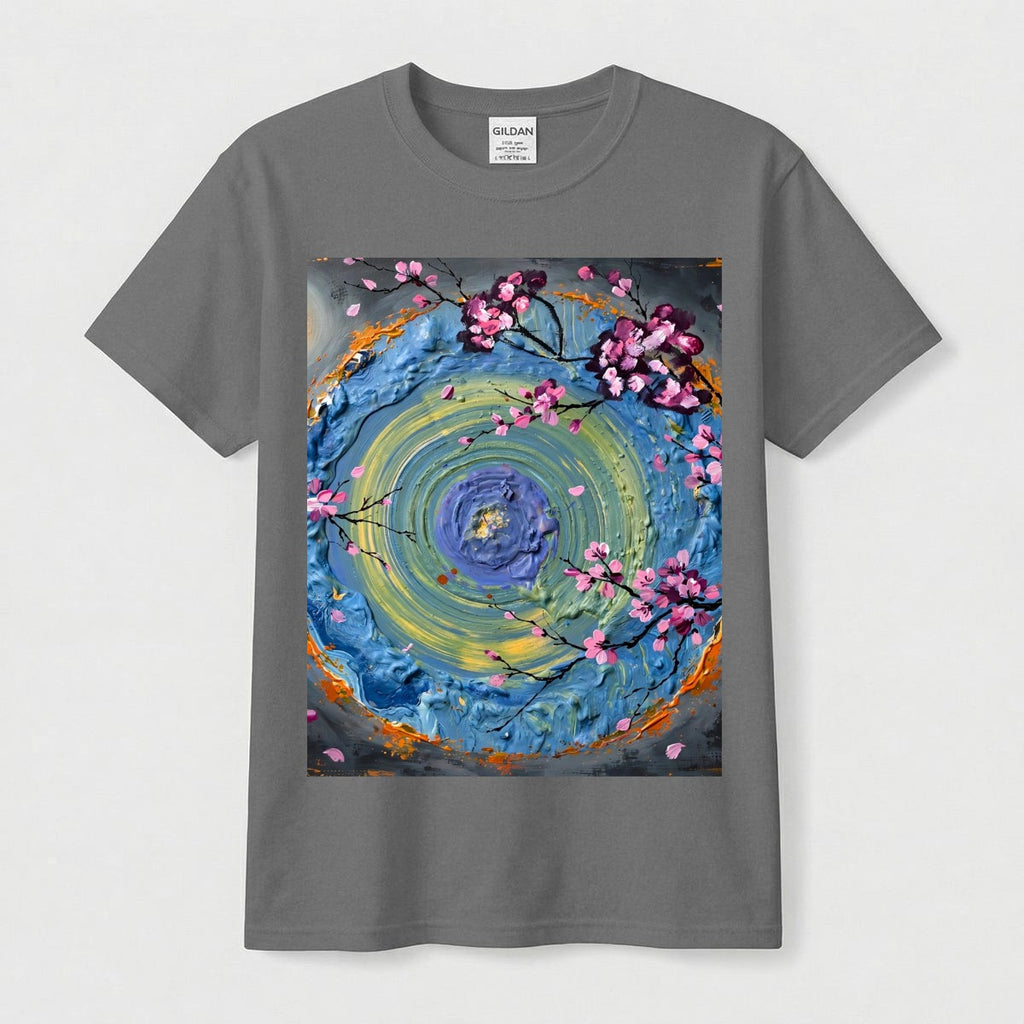 Tidal Blossom (AI-Assisted Remix) — Ocean Remix Men's Classic Tee
