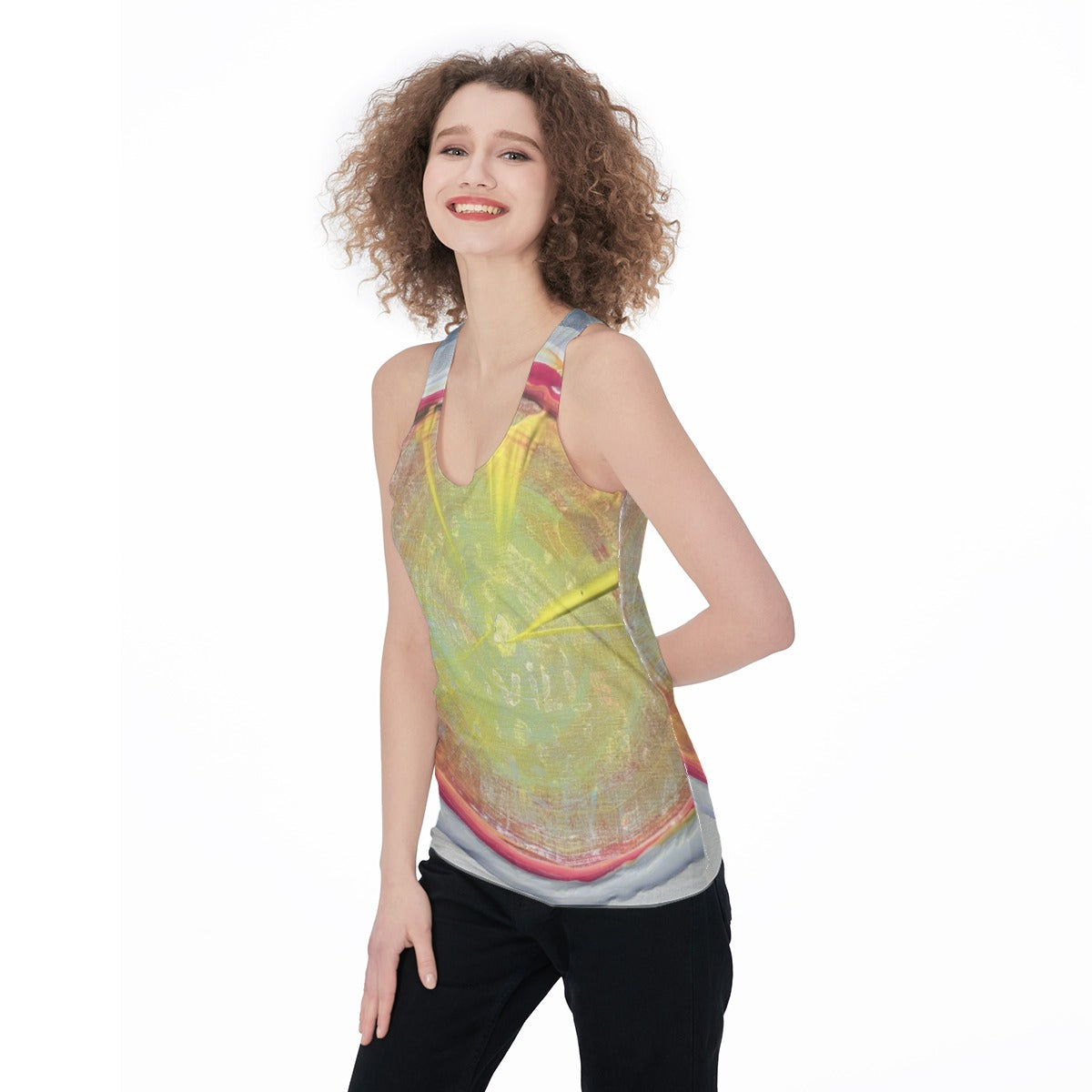 Circle Sun — All-Over Print Tank