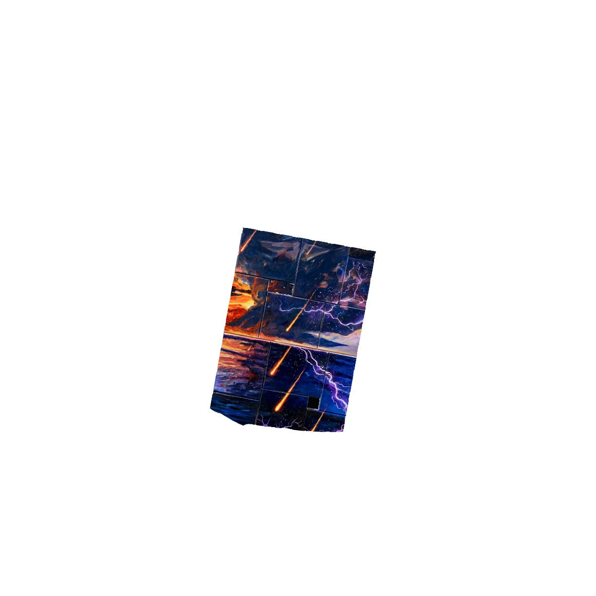 Meteor Ember Storm (AI-Assisted Remix) — Storm Remix Men's Classic Tee