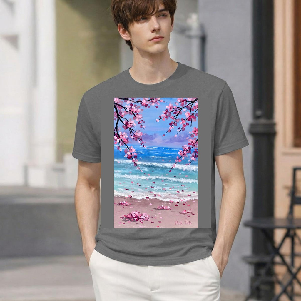 Pink Tide (AI-Assisted Remix) — Tide Remix Men's Classic Tee