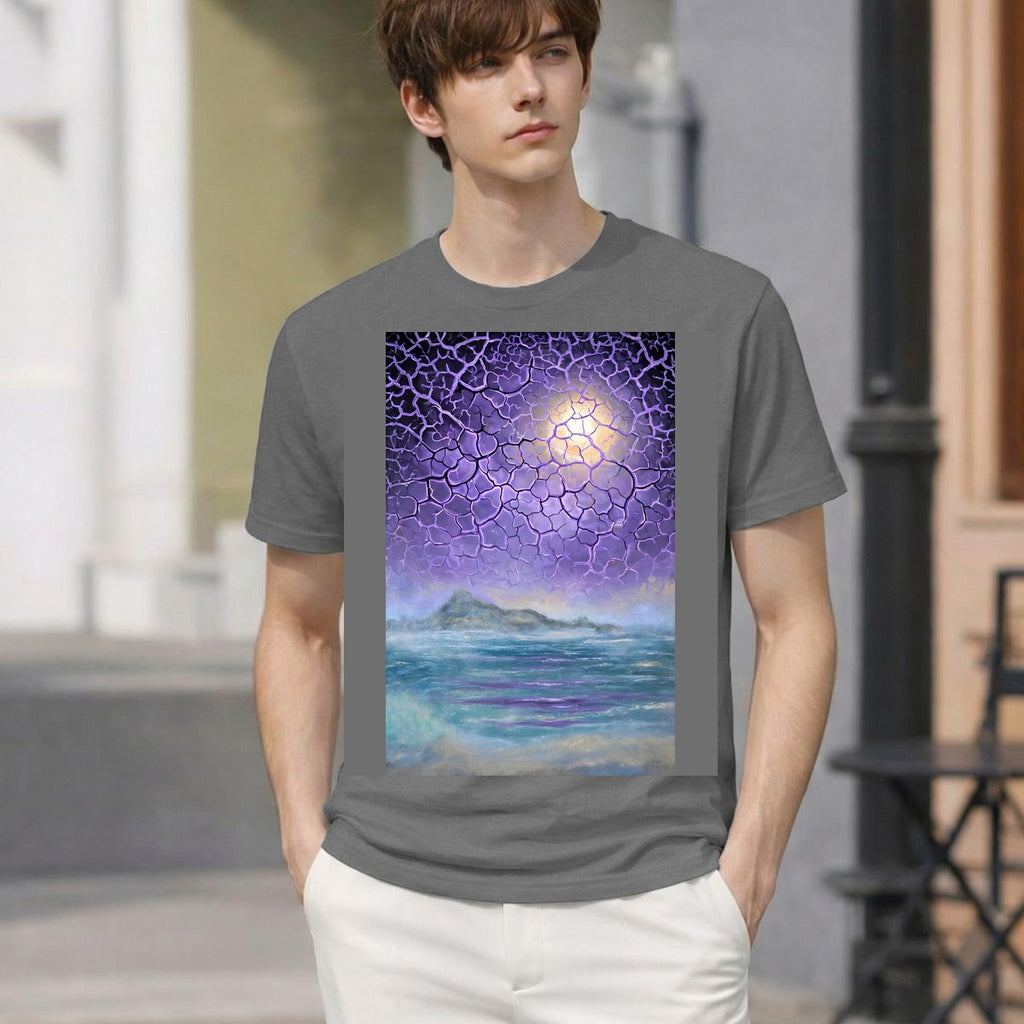 Violet Mist (AI-Assisted Remix) — Mist Remix Men's Classic Tee