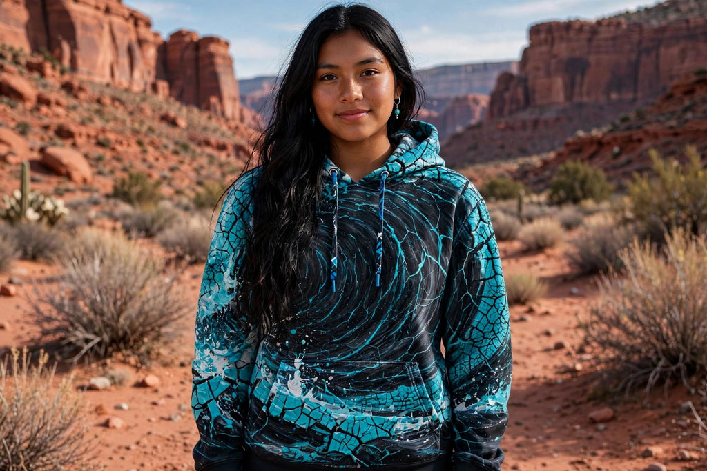 Crackle Breaker (AI-Assisted Remix) — Crackle Remix Pullover Hoodie
